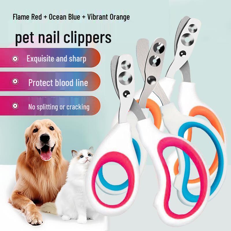 Pet Nail Clippers: Cat Paw Trimmer and Pliers for Small Pets