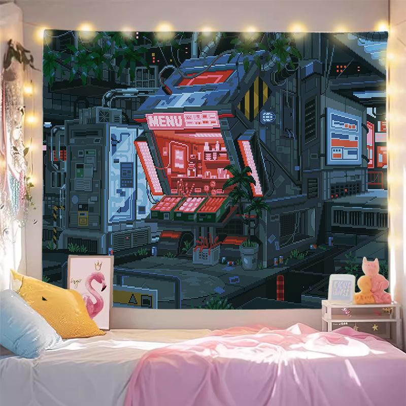 Beautiful Scenery Wallpaper for Rent, Wall Covering for Living Room, Decoration Painting for Room, Background Cloth for Bedroom, Hanging Carpet, Wall