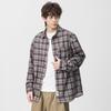 Retro Casual Checkered Shirt Men's Spring Long Sleeved Loose Collared Versatile Jacket