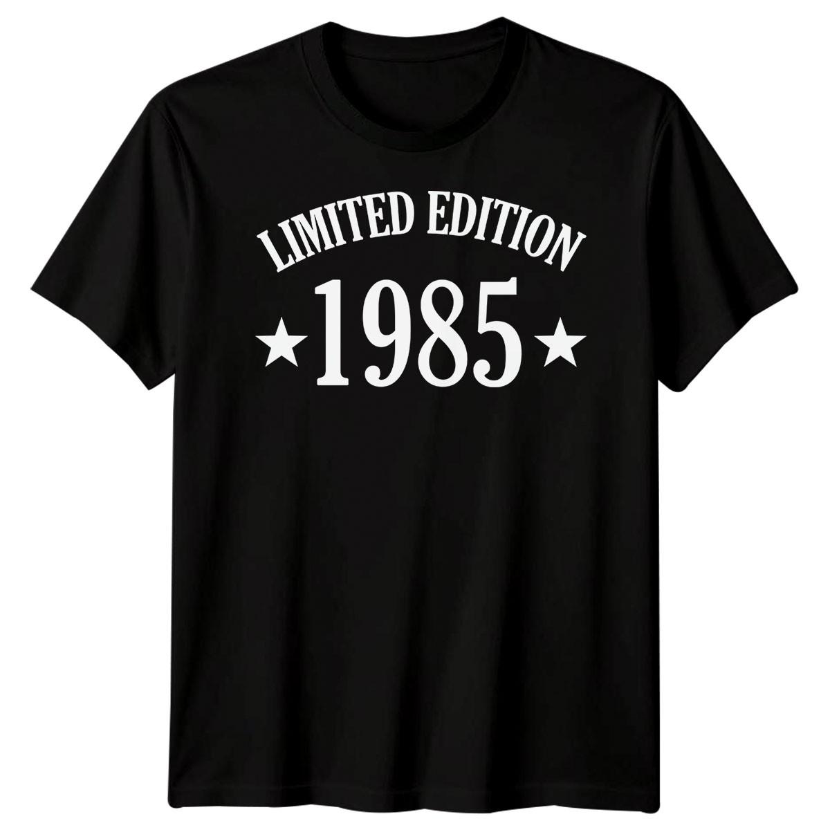 

Лимитированная серия 1985 40-й день рождения Сороковой Унисекс Футболка Мужская Женская Графическая футболка L