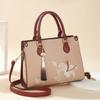 Lady mother handbag messenger 2025 new high-end Chinese style embroidery middle-aged wedding bag large capacity
