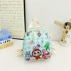 School bag School bag New Labu cloth printed cartoon cute boys and girls Large capacity lightweight spine backpack