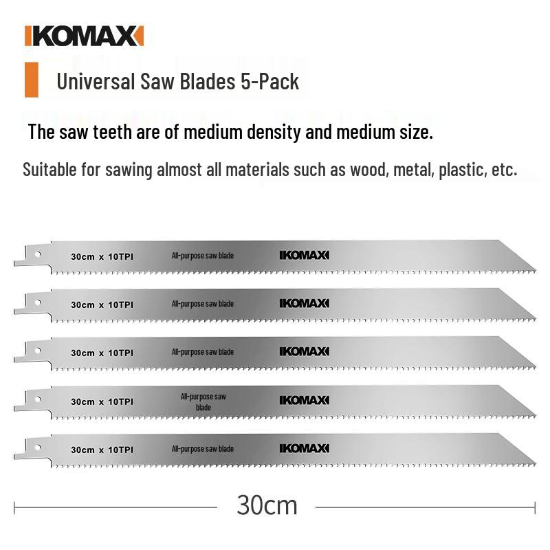 Handheld Electric Saber & Jigsaw Blade for Metal & Wood Cutting
