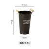 1pcs Nordic Style Iron Sheet Flower Arrangement Bucket Flower Shop Flowers Awakening Bucket Living Room Decorative Flower Ware