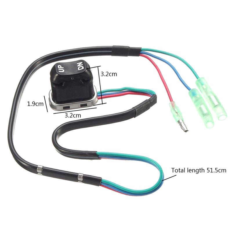 M63K-Trim Tilt Switch For Engine Motor Outboard Remote Control 703-82563-02-00