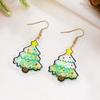 Christmas Knit Hat & Scarf Earrings - Women's Unique Festive Accessories
