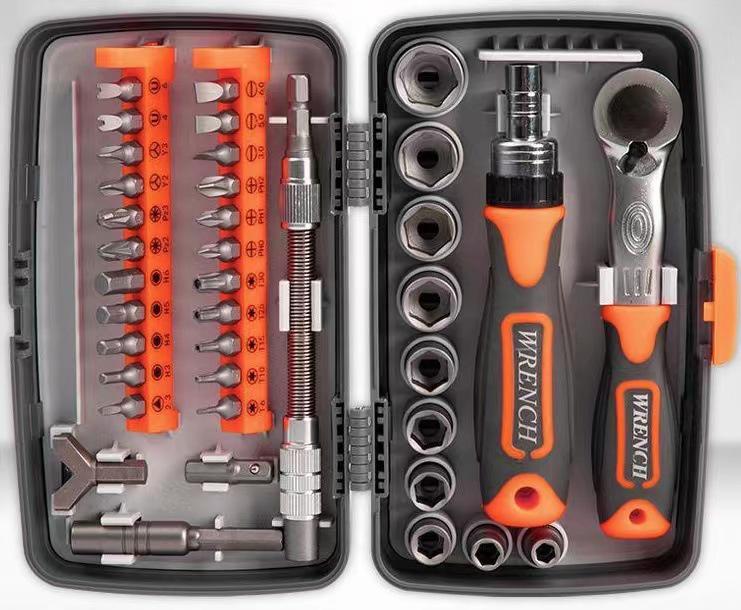 38-in-1 Telescopic Multi-function Ratchet Screwdriver Set
