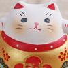 Japanese Ceramic Lucky Cat Fortune Ornament Daruma Crafts Cartoon Landscape Home Decor Accessories Kawaii Gifts Desk Decoration