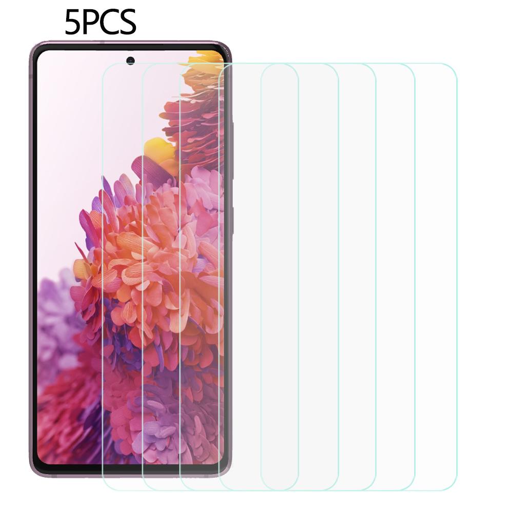

5PCS For Samsung Galaxy S20 FE 5G/S20 FE/S20 FE 2022/S20 Lite 0.3mm 2.5D Arc Tempered Glass Screen Film Type A