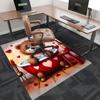 1pc Anime Cartoon Design Valentine's Day Gift Chair Mat Non-Slip Carpet Suitable for Office, Home Decoration, Living Room, Bedroom, Game Room and Dorm
