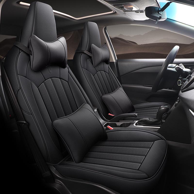 Universal Leather Seat Cushion for Cavalier - All Seasons, Full Surround, Fits Five Seats