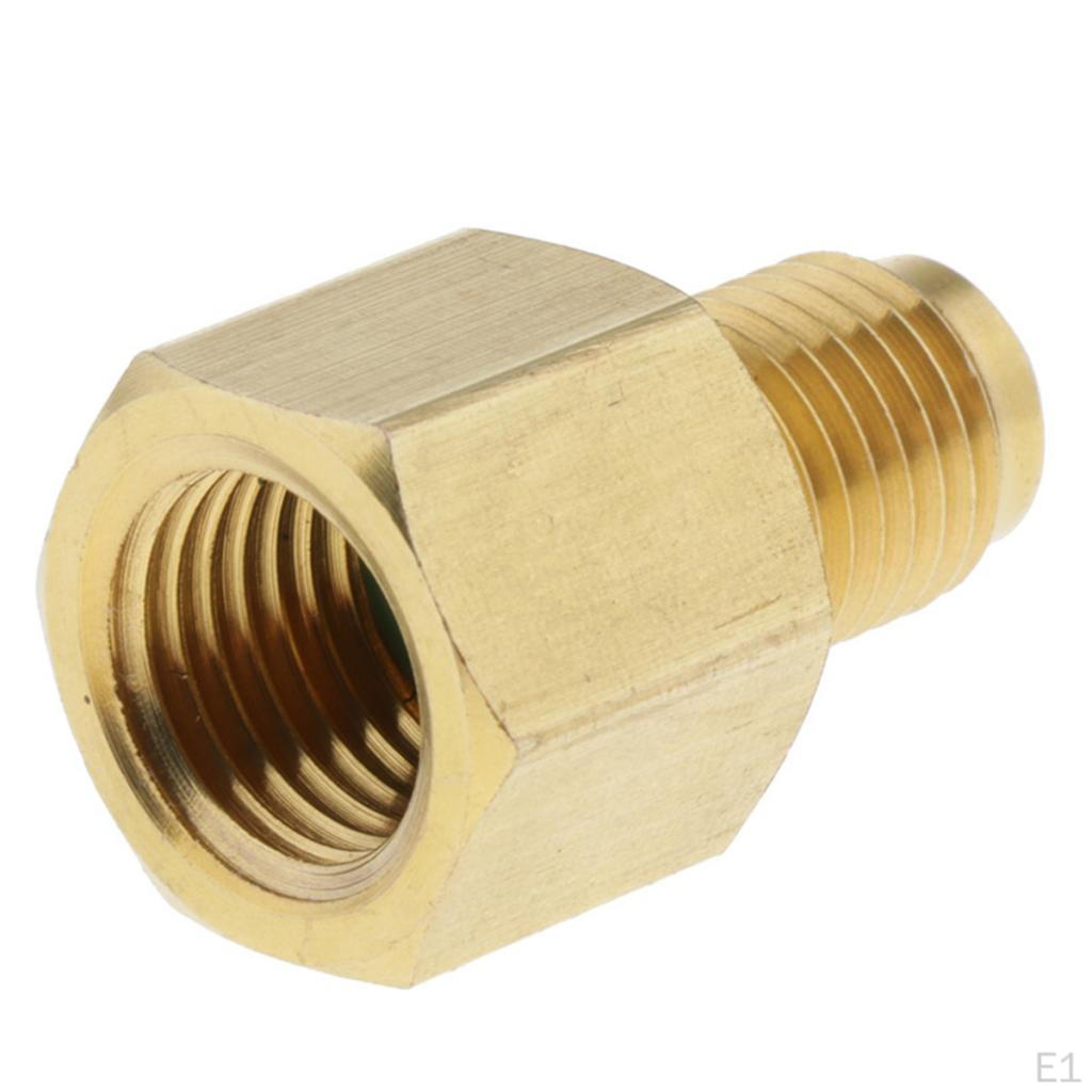 Solid Brass Regulator Adapter Fittings Replacement for Vacuum Pump