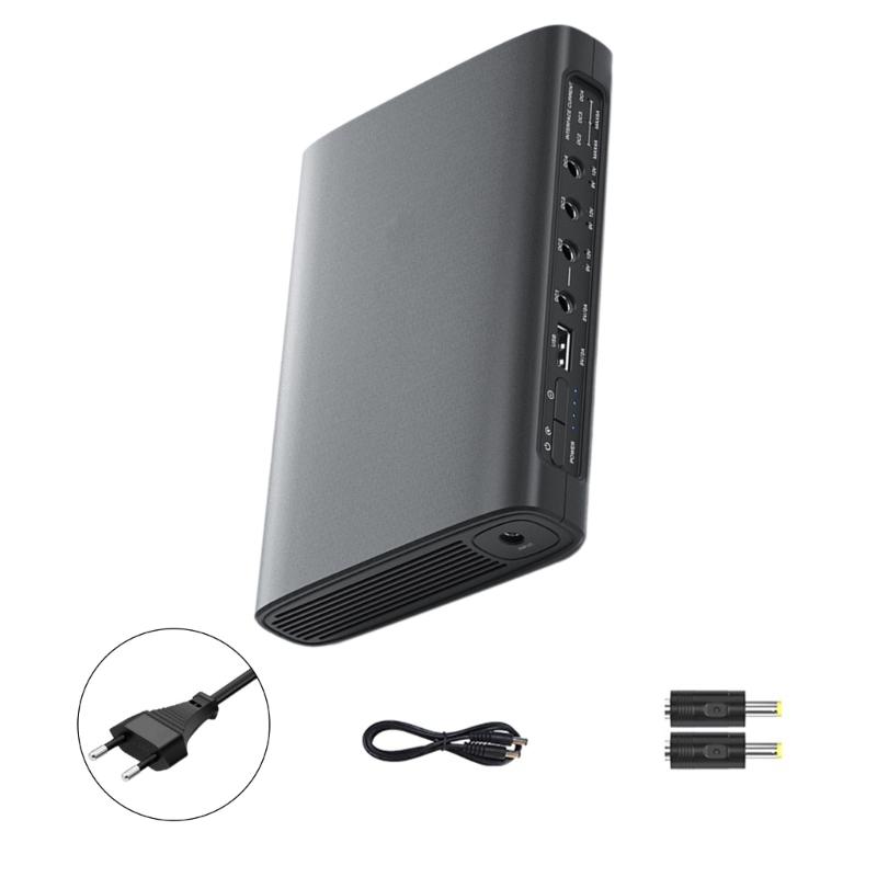 Routers Wifi Portable UPS Energy Backup 5V 9V 12V Power Supply Without Interruption 5.5x2.1mm For Modem Wifi Routers