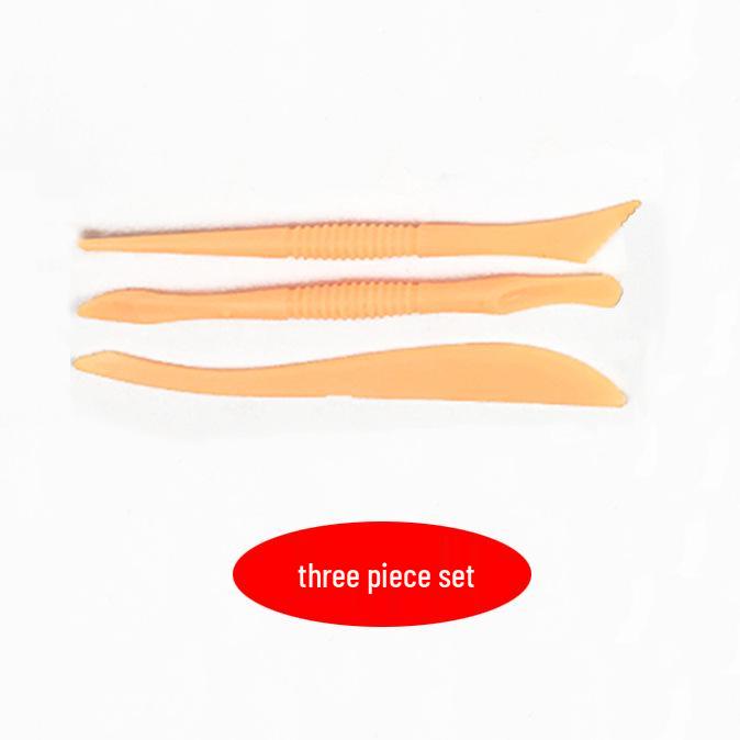 Polymer Clay Sculpting & Carving Tool Set with Colored Clay & Embossing Knives