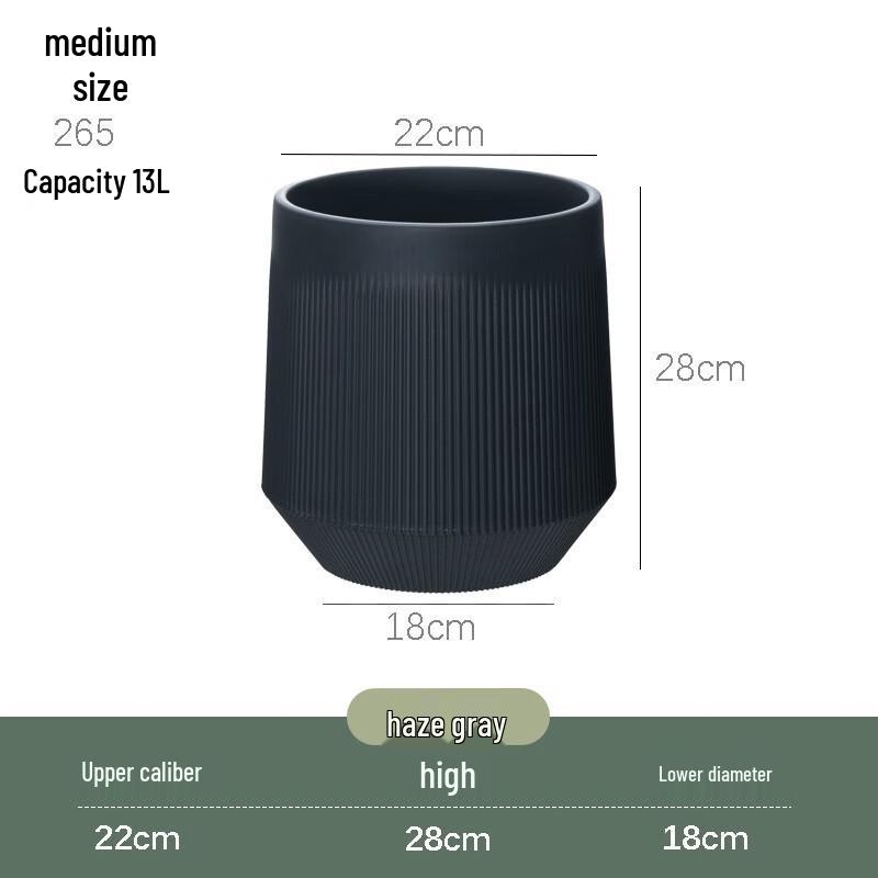 KEYSHEEL Nordic Style Tall Plastic Flower Pot