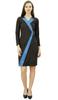 Bimba Women's Elegant Long Sleeve Bodycon Dress Designer Dresses