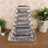 Pack of 10 Aluminum Foil Pans Take-out Containers Large Capacity Food Container Baking Plate Home Tools Single-use Pan