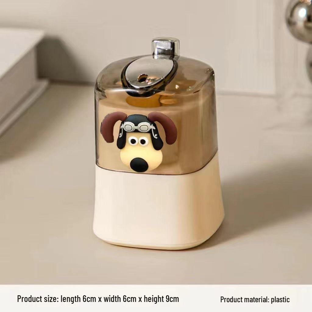 Creative Cartoon Automatic Pop-Up Toothpick Holder - Elegant Luxury Design for Home or Restaurant