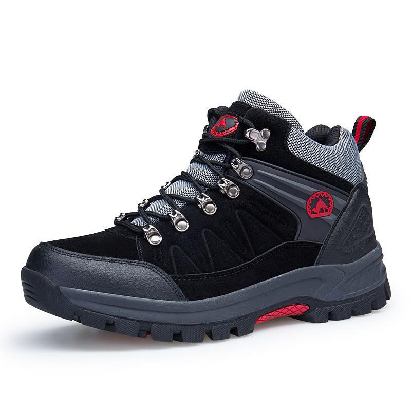 Autumn and Winter Outdoor Hiking Shoes Sports Waterproof High-top Hiking Shoes Extra Large Size 47 Men's Shoes