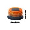 LED Solar Warning Light - Solar Powered Safety Flashing Light with Magnetic Base |