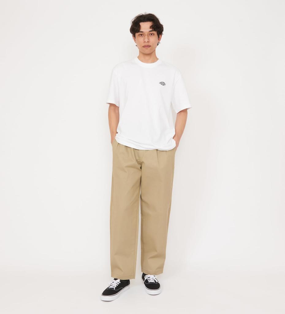 [Dickies] 2-Pleat Work Pants DB2018-0014 Khaki 28
