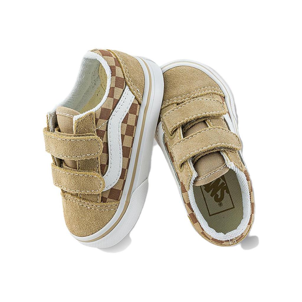 Vans Comfortable Lightweight Durable Low-Top Walking Shoes Baby Shoes Brown VN0009RCBF2
