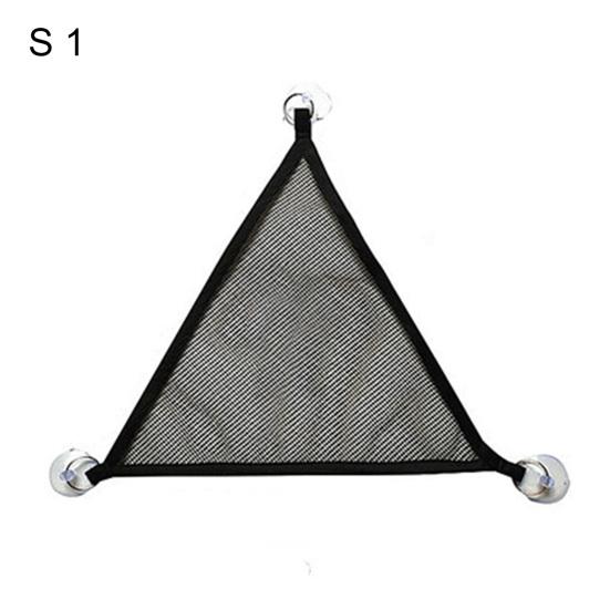 Reptile Hammock Triangular Shape Good Air Permeability Stable Small Pet Lizard Mesh Hanging Bed