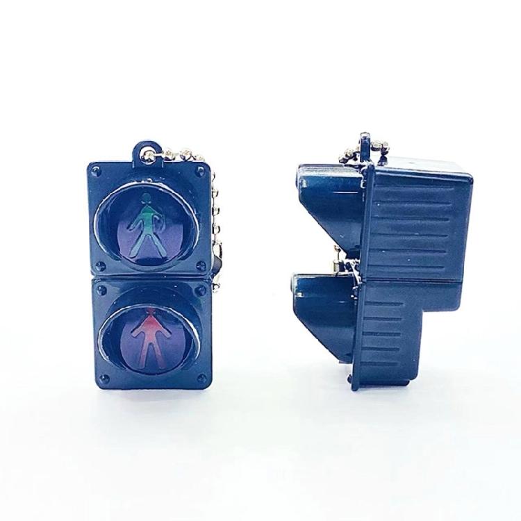 2 Stück Neuheit Ampel Schlüsselanhänger Set Lustige Ampel Schlüsselanhänger Schmuck zur Persönlichkeitsentfaltung von Taschen