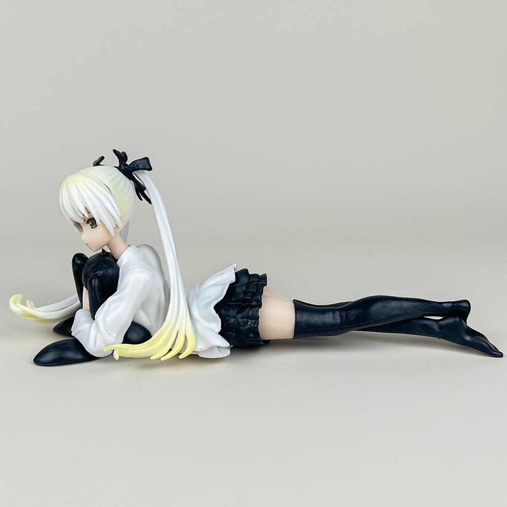 No Sora Yosuga Kasugano Sora Lie Prone And Holding A Rabbit Ornament Model