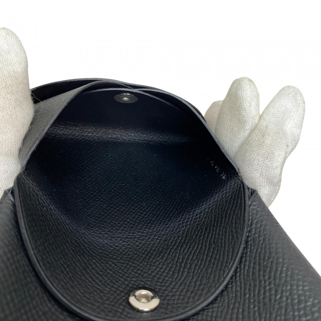 Gebrauchtes HERMES Münzetui schwarz Damen