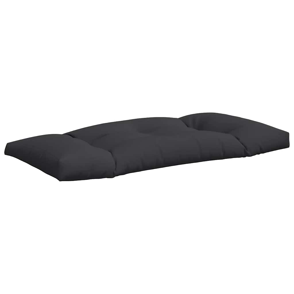 Vidaxl Pallet Sofa Cushions, 2 Pcs, Black, Fabric