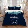 3pcs Harry Potter Prisoner of Azkaban Bedding Set, Soft Polyester Duvet Cover and Pillowcases Seasons all suitable, Design for Bedroom L1003091