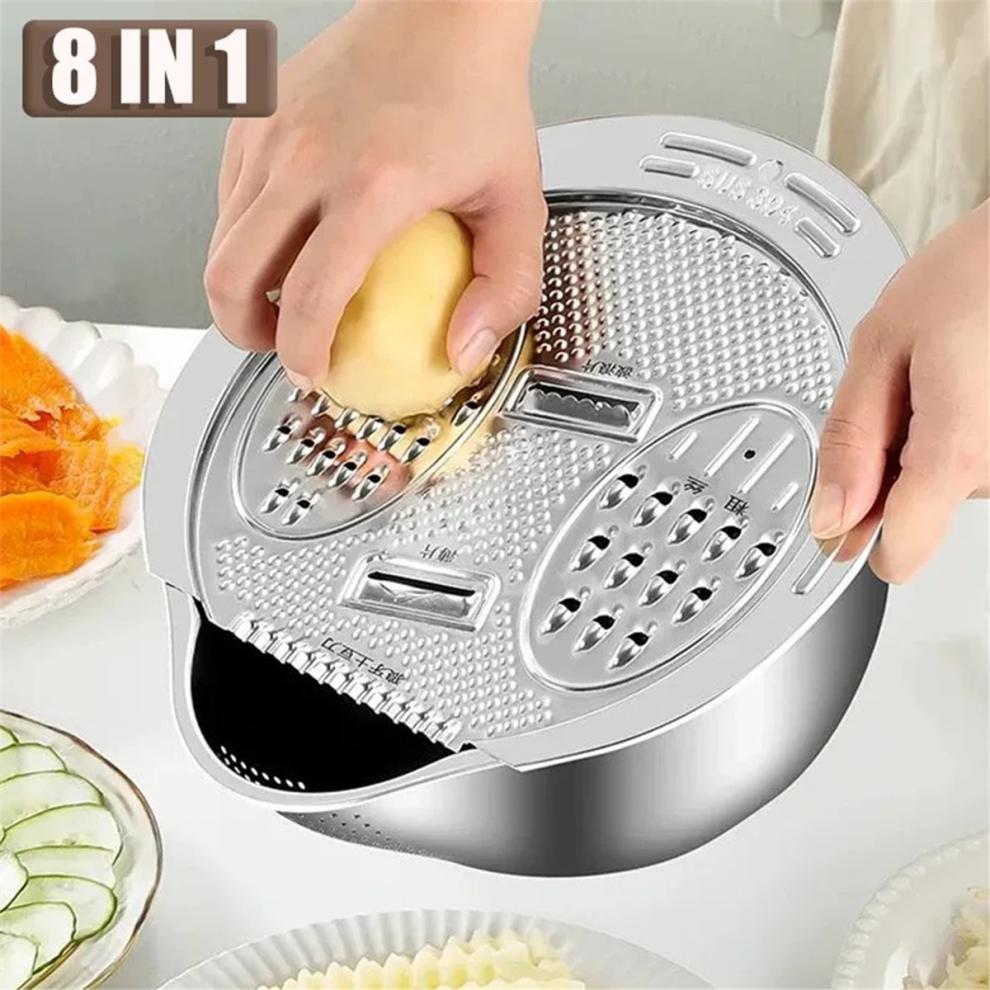 Multifunctional Kitchen Drain Basin with Grater