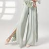 Women's Classical Chinese Dance Flowy Pants - Performance Practice Trousers for Modern Dance | Elegant Wide-Leg Dancewear