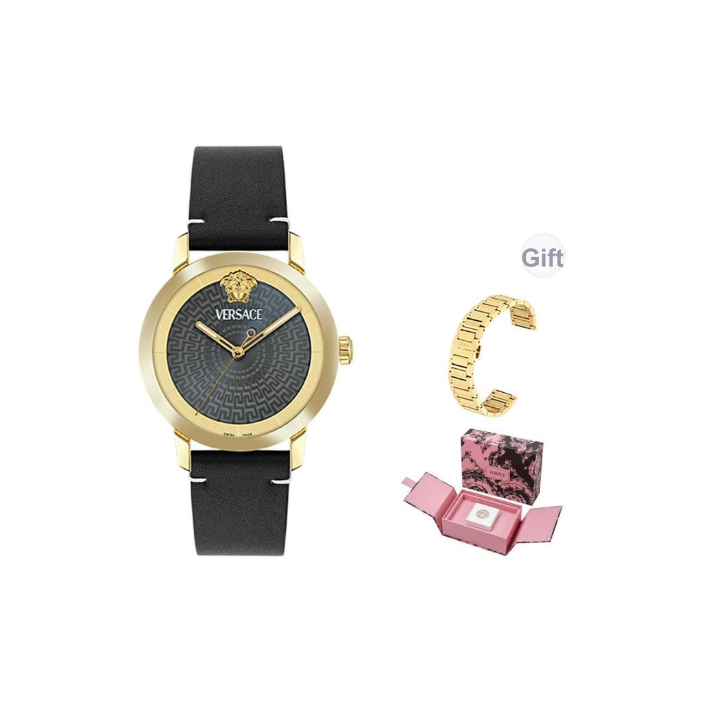 Versace V Helix Bracelet Watch Two-Tone Men Watches Gold VE9G00324