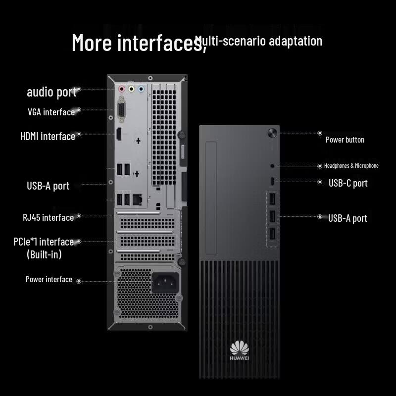 Huawei Qingyun W585y Business Desktop PC (CN Version)