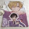 anime O-Ouran High School Host Club-b Throw Warm Soft Flannel Blanket, Multi-use for Sofa Bed Camping Travel Nap