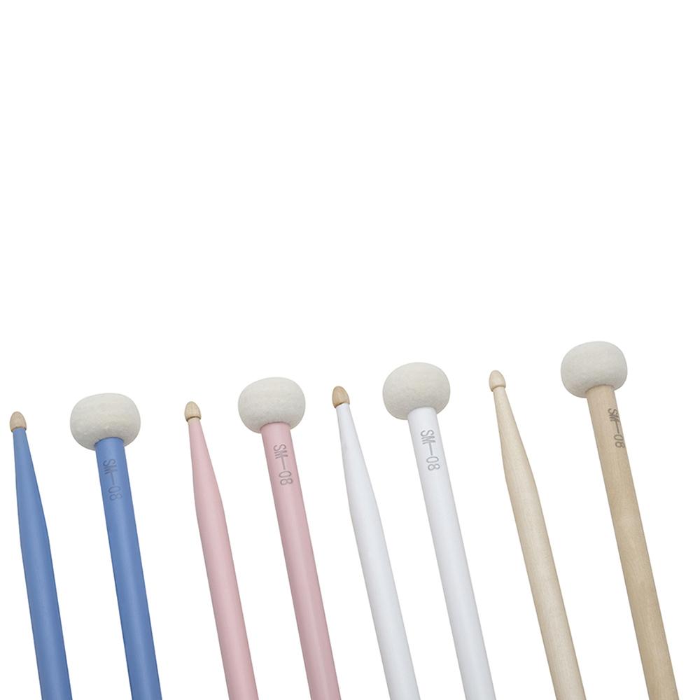 1Pair Drum Sticks Maple Wood Drumsticks Set Professional Double-Headed Drum Sticks For Beginners Percussion Instrument Parts