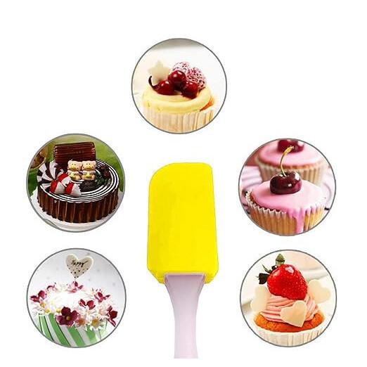 Silicon Spatula Oil Brush Set- Multipurpose Non-Sticky Small Basting Brush Multi JL156272597518