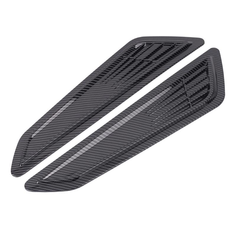 Universal Car Air Flow Decorative Intake Hood Scoops Bonnet Vent Cover  Car Hood Scoops Air Intake Vent Cover