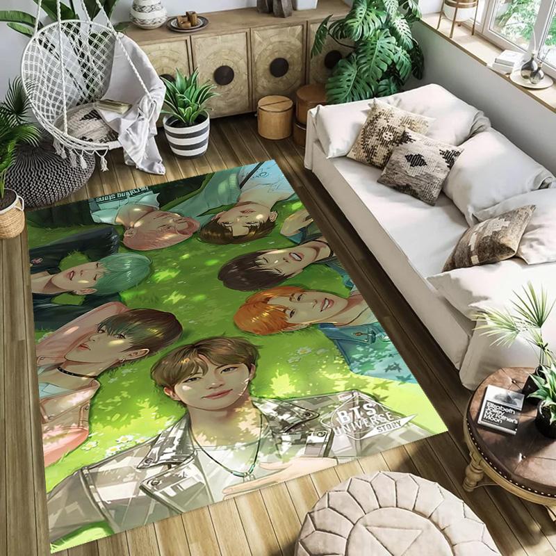 Harmony Diversity Carpet Living Room and Bedroom Mats Home Decor Christmas Gifts Dormitory Decoration Art
