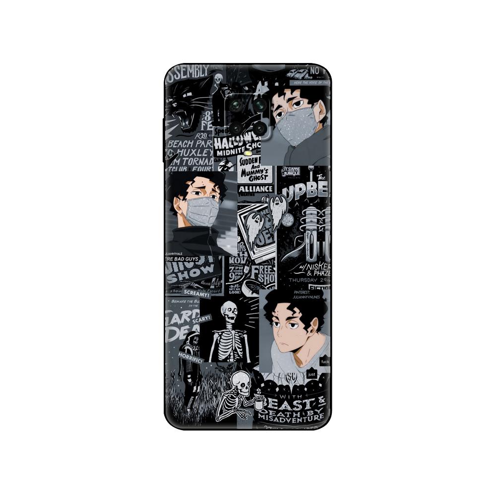 Black Tpu Case For Xiaomi Redmi 7A 8 8A 9 9A 9C Case Redmi Note 8T 8 Pro T Note 9 9S 9 Pro Case Sakusa Kiyoomi Haikyuu