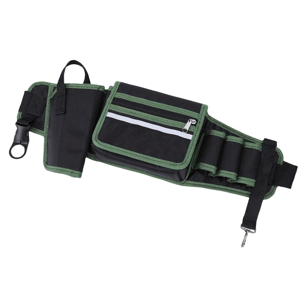 Tool Belt Multi Functional 1680D Oxford Fabric Adjustable Waist Tool Pouch for Repair Electrical Work