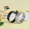 5/6/7/8/9/10 Cm Perforated Tart Rings With Hole Stainless Steel Tart Bottom Tower Fruit Pie Quiches Cake Ring Mousse Baking Mold