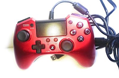 Hori Pad FPS Plus for PS4 with Rapid Fire Function (Red)