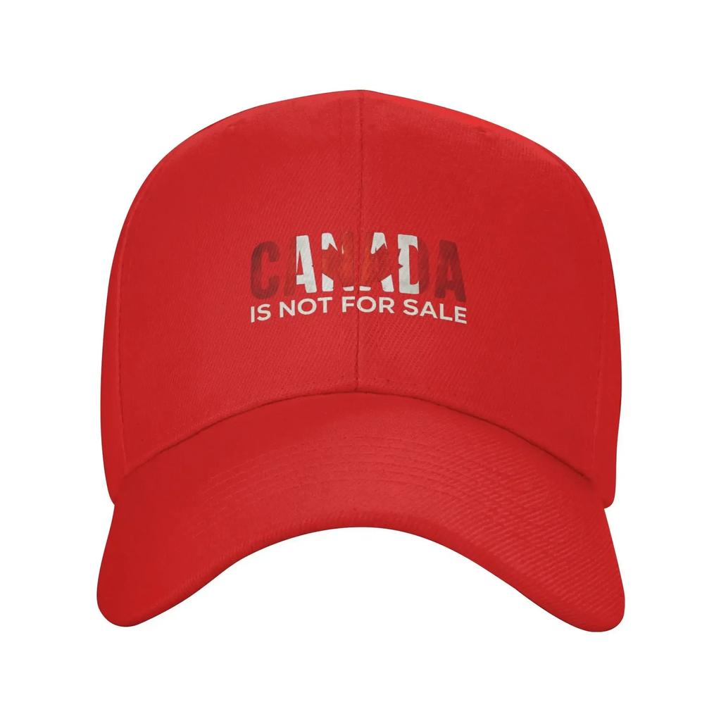 Kanada steht nicht zum Verkauf Baseballkappe Herren Damen Druck Trucker-Hut Sommer Vintage Outdoor Fitnessstudio Großhandel Hüte