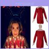 Sabrina's Adventure Stunning Polyester Dress For Cosplay Role-playing European And American Fantasy Style