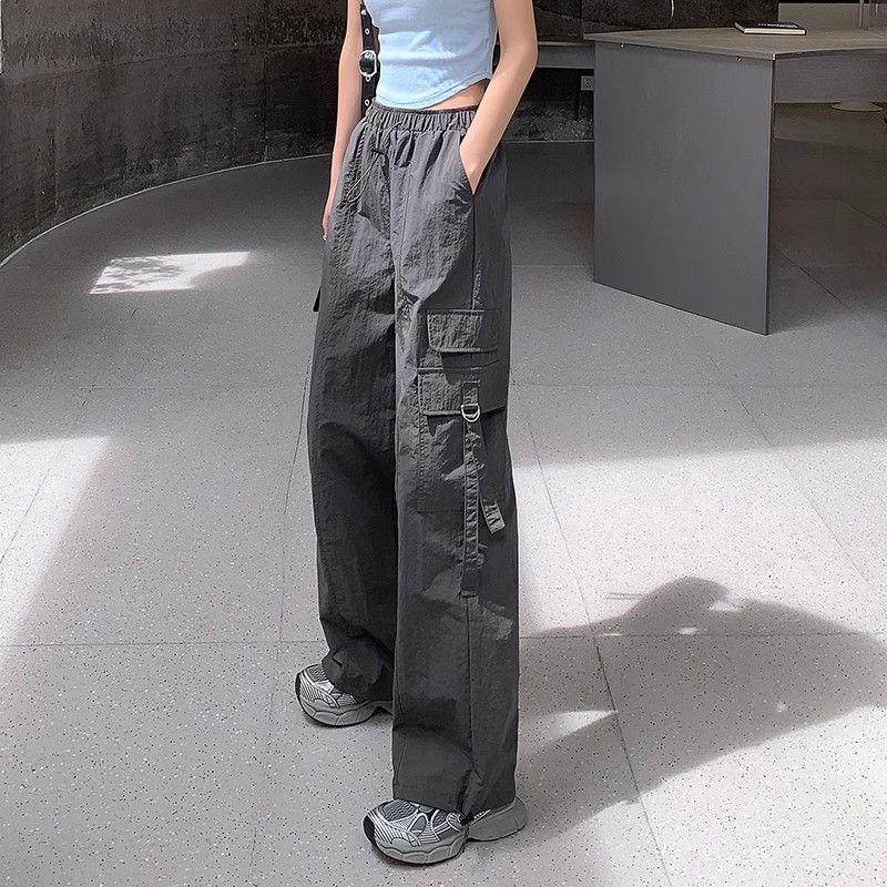 

Women s Quick-Drying Summer Work Pants - High-Waisted, Drapey, Wide-Leg, Tapered Leg for Hiking and Casual Wear S
