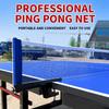 Foldable Post Ping Pong Net Adjustable Clamp Table Tennis Net Post  Ping Pong Court