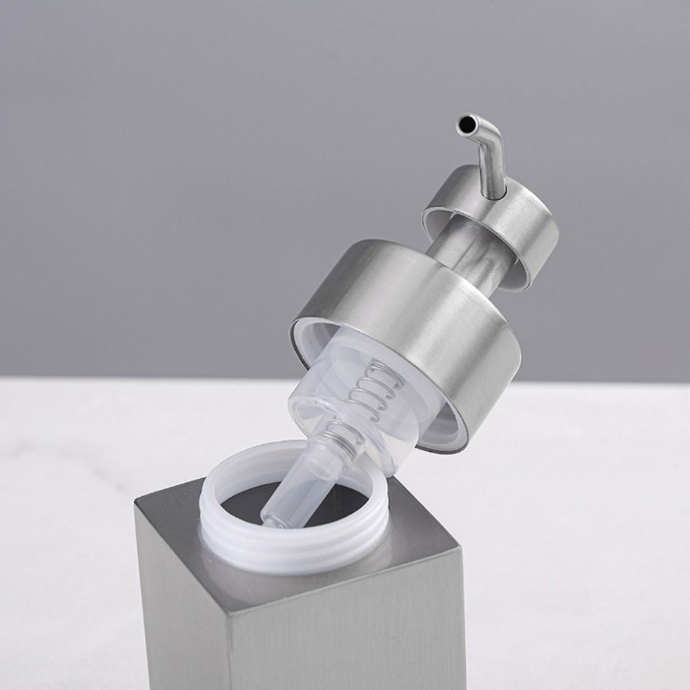 Leak Proof Foaming Soap Dispenser Square Foam Making Container  Countertop